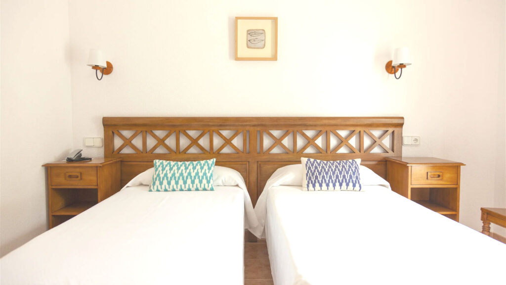 Habitaciones hotel Formentera.